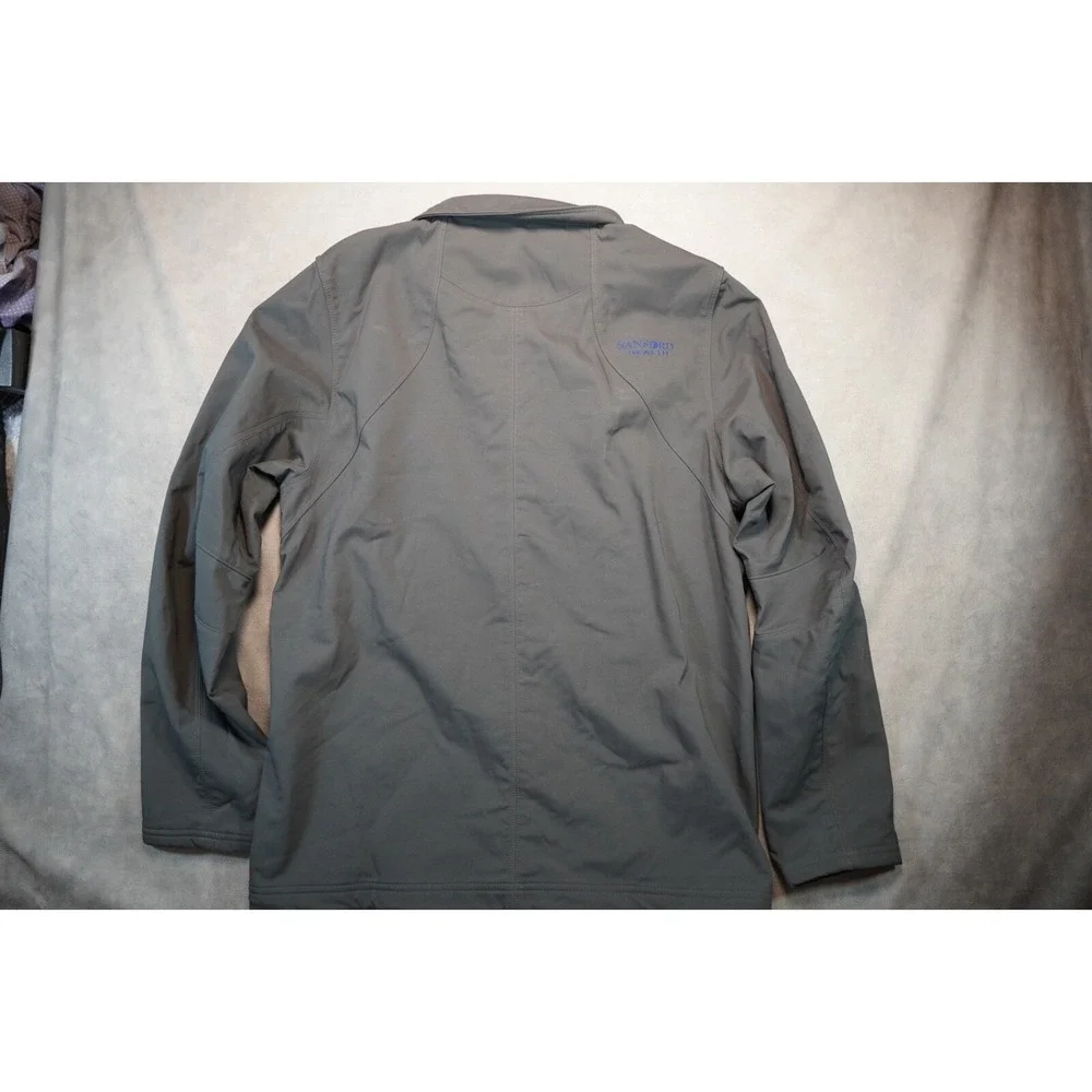 Nike Jacket Mens Small Gray NDSU Bison Athletic Training Sanford Health Full Zip